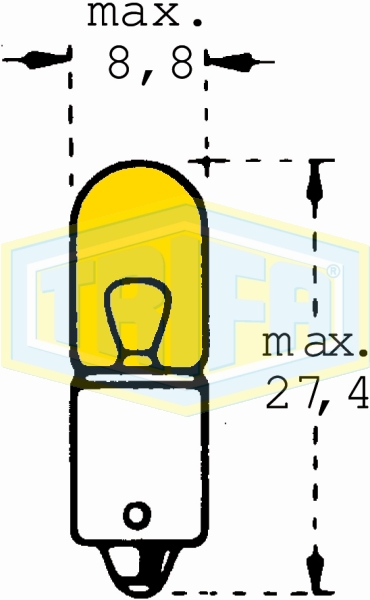 Indicator and parking yellow